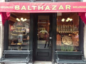 Balthazar Front door NYC